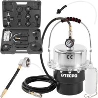 TECPO Druckluft Bremsenentlüftungsgerät 5L +...
