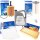 BOSCH Inspektionspaket VAG + Original VAG Motor-Öl 0W-30, 5 Liter