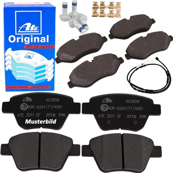 ATE Bremsbelagsatz vorne + hinten