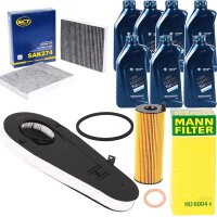 SCT Luftfilter + Innenraumfilter Aktivkohle +...