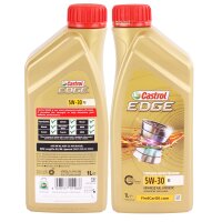 MANN-FILTER Ölfilter + CASTROL EDGE M 5W-30, 8x1L