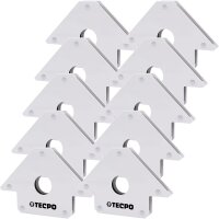10x TECPO Magnet Schweißwinkel 22.6 kg 50 lbs