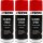 3x TECPO Silikonspray Schmiermittel Trennmittel Gleitmittel 400 ml