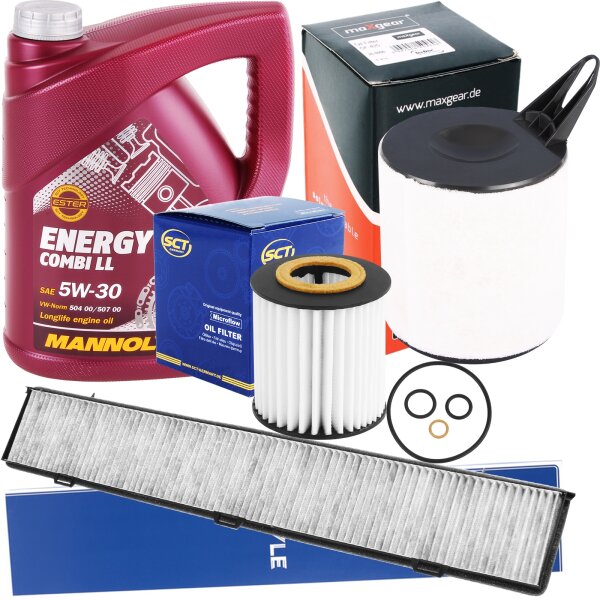 Inspektionspaket inkl. MANNOL Energy Combi LL 5W-30, 5L