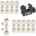 10x Verbinder für 4.75 mm 3/16  Bremsleitung ohne Bördeln + Rohrschneider