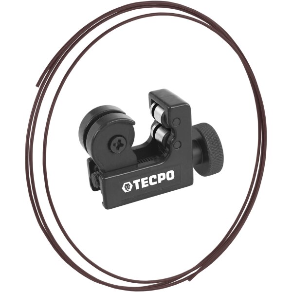 Stahl Bremsleitung 5m, DIN 4.75 mm - 3/16 + Rohrschneider