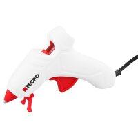 TECPO Mini-Heißklebepistole 12W + 12x Klebesticks-Ø 7,2 mm