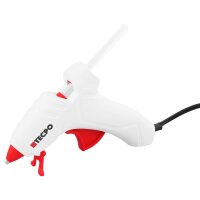 TECPO Mini-Heißklebepistole 12W + 12x Klebesticks-Ø 7,2 mm