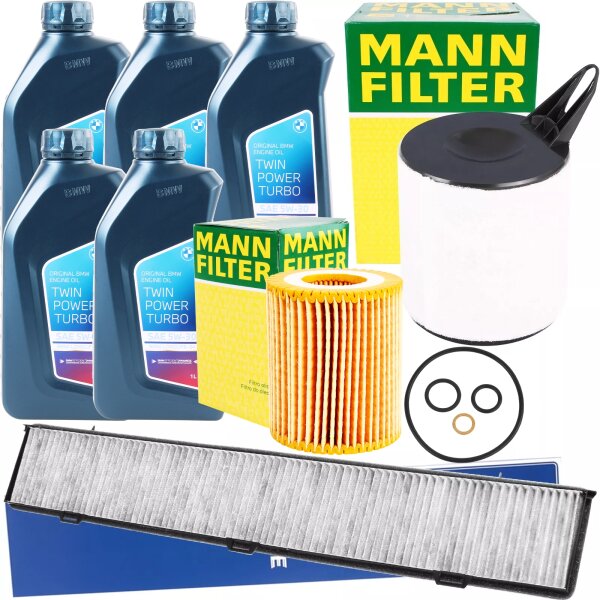 Inspektionspaket + 5L Original BMW 5W-30 Twin Power Turbo Longlife-04