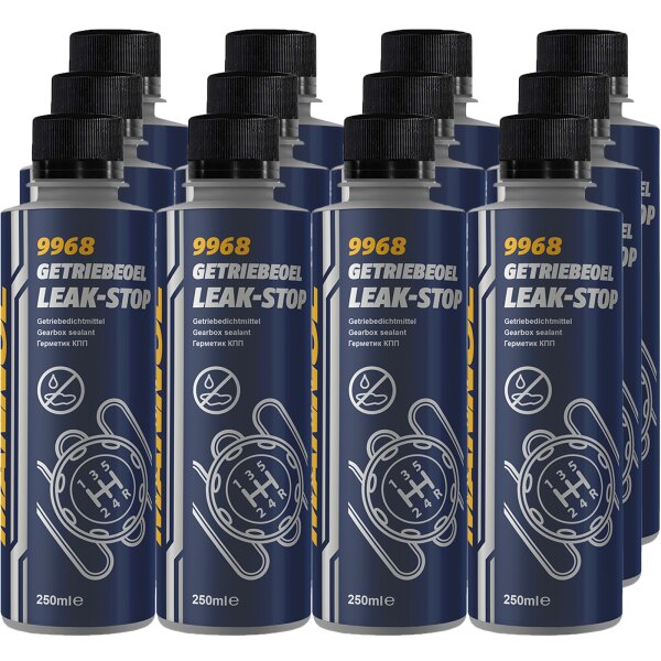 12x MANNOL Getriebeöl Leak-Stop, 250 ml