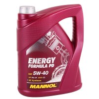Filter, Ölfilter + Mannol 5W-40 Energy Formula PD, 5L