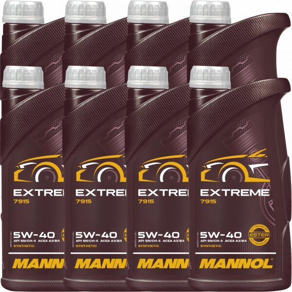 MANNOL Extreme 5W-40 API SN/CF, 8 Liter
