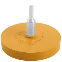 10x TECPO Folienradierer Etiketten Klebereste Aufkleber Entferner Ø 90 mm