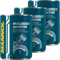 3x MANNOL Molibden Additive, 300 ml