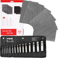 ELRING Feststoffdichtung Reparatur-Kit + Locheisen-Satz 2 - 22 mm