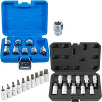 BGS Außen Torx Nüsse E10-E24 + Innen Vielzahn...