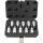 BGS Außen Torx Nüsse E10-E24 + Innen Vielzahn Bits M4-M18, 1/2 Zoll, 19-teilig