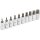 BGS Außen Torx Nüsse E10-E24 + Innen Vielzahn Bits M4-M18, 1/2 Zoll, 19-teilig