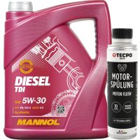MANNOL Diesel TDI 5W-30 Motoröl, 5L +...