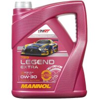MANN-FILTER Ölfilter + MANNOL Legend Extra 0W-30 5L