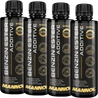 4x MANNOL Benzin Ester Additive, 250 ml