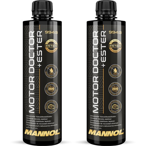 2x MANNOL 9943 Motor Doctor + Ester, 450 ml