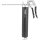 TECPO Einhand-Fettpresse | 500 cm³ + Schlauch + Universallfett
