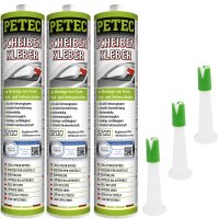PETEC Scheibenkleber, 3x310 ml
