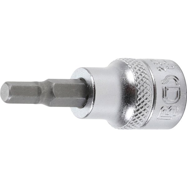 BGS Bit-Einsatz | Antrieb Innenvierkant 10mm (3/8") | Innensechskant 5mm