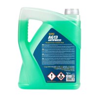 2x MANNOL Hightec Antifreeze AG13 -40°C, Grün, 5L