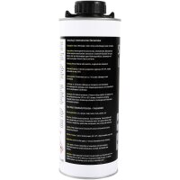 10x TECPO Unterbodenschutz Überlackierbar Schwarz, 1000 ml + Druckluft Unterbodenschutz Pistole