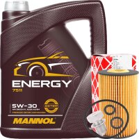 FEBI BILSTEIN Ölfilter + Schraube + MANNOL Energy...