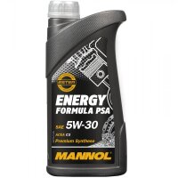 MANN-FILTER Ölfilter + MANNOL Energy Formula PSA 5W-30, 5 Liter
