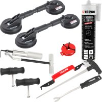 TECPO Windschutzscheibe-Reparaturset + 2x...