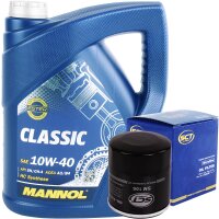 SCT Ölfilter + MANNOL Classic 10W-40, 5 Liter