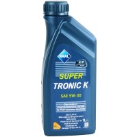 4x ARAL Super Tronic K Motoröl 5W-30, VW 504.00...