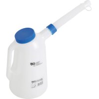 MANNOL Bremsflüssigkeit Brake Fluid DOT-4, 5L + BGS Füllkanne, 2L + Bremsflüssigkeitstester