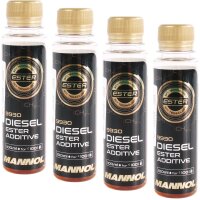 4x MANNOL 9930 Diesel Ester Additive, 100mL