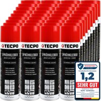 36x TECPO Sprühkleber Hochtemperatur...