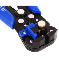 TECPO 5in1 Funktion Automatische Abisolierzange mit Crimpzange und Schneidfunktion