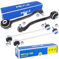 2x MEYLE Lenker, Radaufhängung + 2x Koppelstange