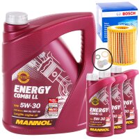 Bosch Ölfilter1457429269 + 8 L Mannol ENERGY Combi...