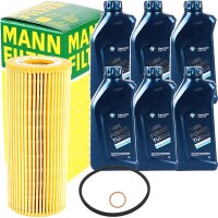Mann-Filter Ölfilter + BMW Twin Power Turbo, 6 Liter