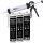3x TECPO KKD 801 Karosserie Klebe- und Dichtmasse, 370g + BGS Kartuschenpresse