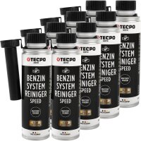 8x TECPO Benzin System Speed Reiniger ESTER, 300 ml