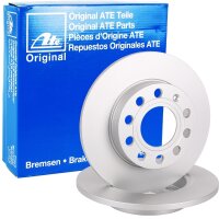 ATE Bremsscheiben + Bremsbeläge, vorne + hinten