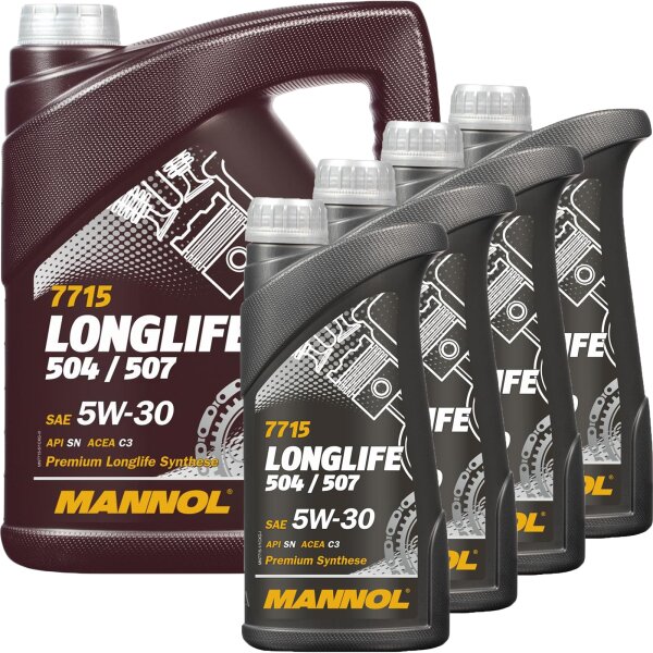 MANNOL Longlife 504 / 507 5W-30, 9L