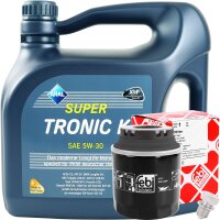 FEBI BILSTEIN Ölfilter + ARAL Super Tronic K...