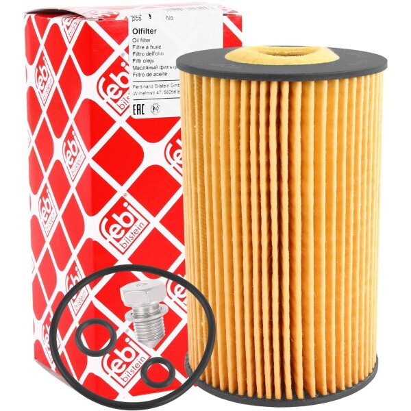 FEBI Ölfilter + Schraube