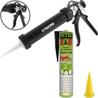 PETEC K&D Karosserie Klebe- und Dichtmasse 310 ml...